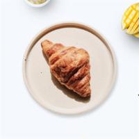 Croissant	 · Buttery, light, flaky, and delicately sweet crescent-shaped french pastry.