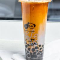 Thai And Taro Milk Tea · Thai iced tea mix with taro milk tea