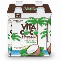 Vita Coco Pressed Coconut Water (16.9 Oz X 4-Pack) · Drink too much last night? Rehydrate with Vita Coco Pressed, which is packed with nutrients ...