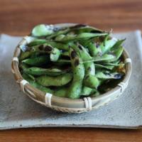 Charcoal Grilled Edamame · 