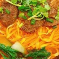 Wuwei Spicy Beef Noodle · Will contain peanuts by default. If allergic, please select -No Peanuts