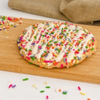 Birthday Cake · Birthday Cake is a chewy white chocolate chip sugar cookie rolled in birthday cake sprinkles...