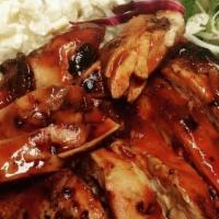 Bbq Chicken · Meat Only or COMBO (Combo comes with fried rice, potato salad and fresh salad)