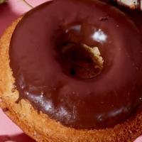 Chocolate Dipped Donut · 