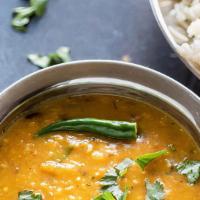 Dal Fry · Cooked yellow & orange lentils which are lastly tempered with ginger, garlic, ghee fried spi...