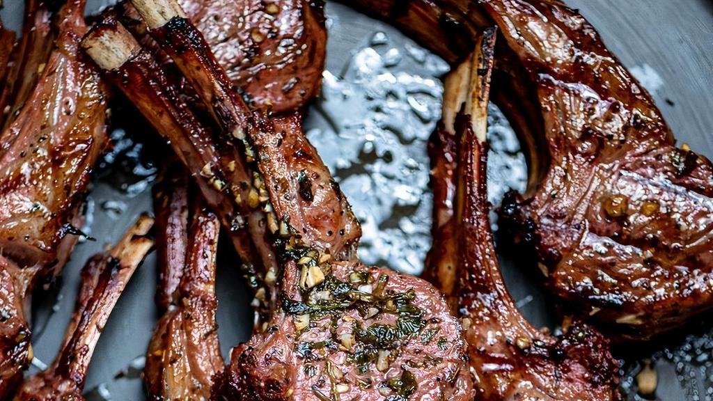 Lamb Chops Special · Rock lamb cumin dry, ginger marinade and grilled to perfection.