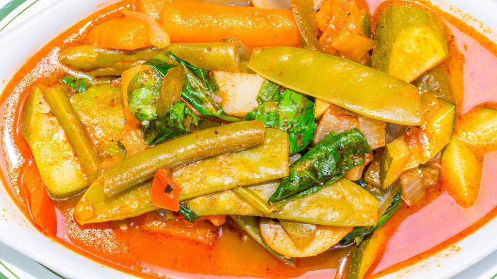 Okra Casserole · Slow-cooked in light tomato sauce. Served with rice.