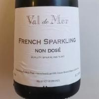 Val De Mer, Sparkling · bright, balanced, & slightly creamy with lemon herbal notes