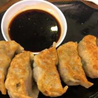 Fried Pork Chive Dumplings (6) · 