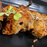 Bhara Kabab · Tender pieces of boneless lamb marinated in spices and herbs.