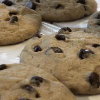 Chocolate Chip Cookies · 1 large or 3 small homemade cookie