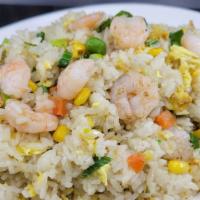 A1-D Shrimp Fried Rice / 새우 볶음밥 · Shrimp Fried Rice