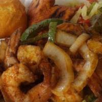 Shrimp · Regular or double rice cabbage plantain takes 10 minutes to prepare.