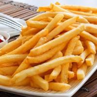 Shoestring Fries · lightly salted.