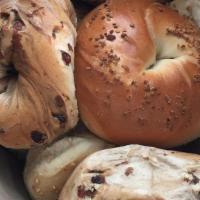Bagels By The Dozen · Buy 12-Get 3 Free Everyday