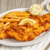 Classic Fish Fry · Served with your choice of two dinner sides.