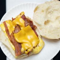 Bacon With 2 Eggs & Cheese · 