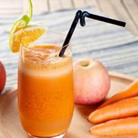 Wake Up Juice · Fresh juice made from apple, carrots and orange.