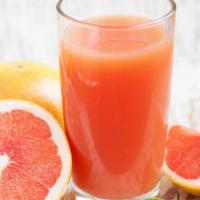 Grapefruit Juice · Freshly squeezed grapefruit juice!