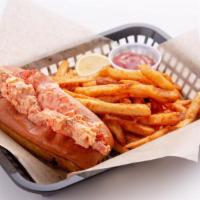 Classic Lobster Roll · Our chilled lobster salad has a light mayo base, a touch of scallion for that bite, and a mi...