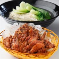 Pork Chop Noodle Soup · 