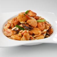 Rice Cake With Seafood · 