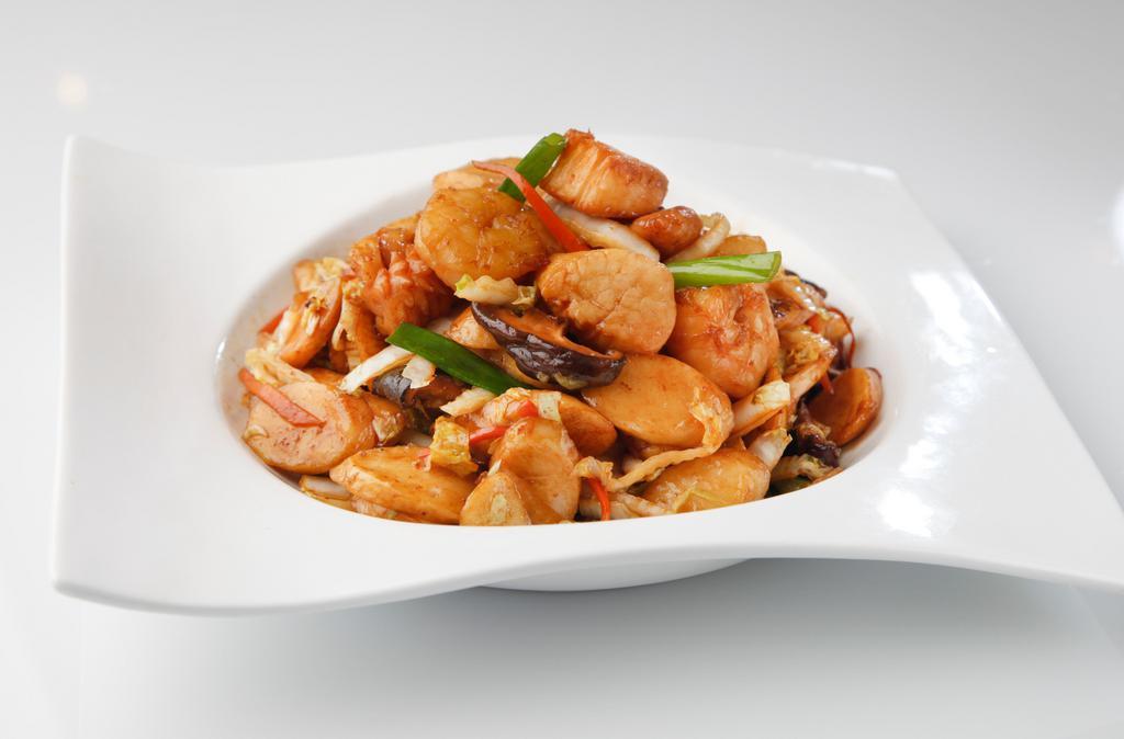 Rice Cake With Seafood · 