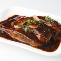 Braised Fish Belly In Brown Sauce · 