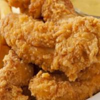 2 Pcs Chicken With Fries & Can Soda · 