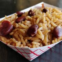 Side Of Rice & Beans · Seasoned rice, cooked with red kidney beans.