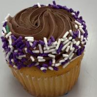 Vanilla Cup With Chocolate  · Vanilla cupcake with chocolate buttercream