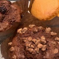 Gluten-Free Muffin · plain, choc, marble, choc chip, blueberry
