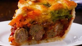 Large Meatball Pie · Meatball Large Detroit Pizza with homemade meatballs, tomato sauce, Pecorino and Wisconsin b...