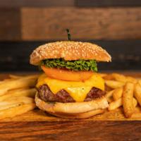Cheeseburger · Menu items are cooked to order. Consuming raw or undercooked meat, fish or shellfish may inc...