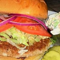 Turkey Burger · Turkey burger patty served with your choice of bread and toppings