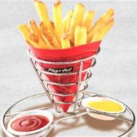 Straight-Cut Fries · 500 Cal/Unseasoned. 510 Cal Cajun-Style or Seasoned . Seasoned with your choice dry rub and ...