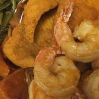Shrimp Dinner Special · Served with two sides and cornbread.