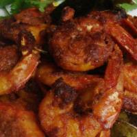 Kribich Nan Sòs / Shrimp Creole · Shrimp creole stew seasoned with a blend creole of spices.