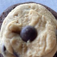 Chocolate Cookie Dough  · Chocolate cookie topped  with cookie dough