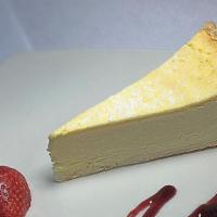 Ny Style Cheesecake · The best way to finish any meal! Enjoy our Italian Cheesecake!