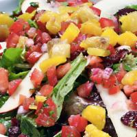 Ivan'S Salad · Mixed green, pineapple, red apple, cranberry and pico de gallo. Served with our lime grill c...