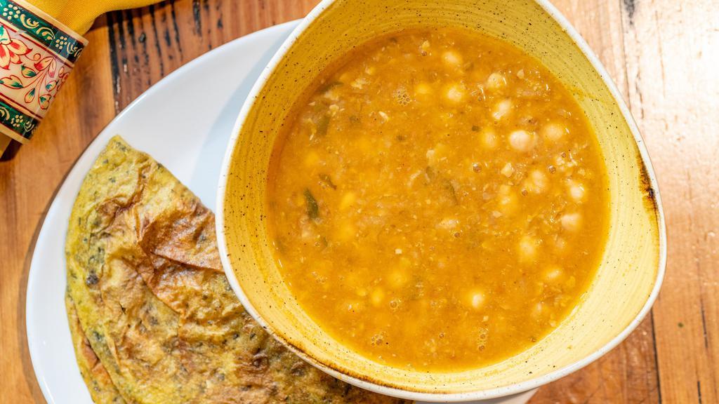 Daily Dal · Vegan, gluten-free. Low (no heat). Slow-cooked lentils. Add paratha and/or rice separately.