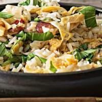 Classic Fried Rice · Rice, egg, onion, Chinese broccoli, tomato, white pepper, soy sauce, sugar, chopped scallion...