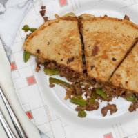 Cheesesteak · w/ Mozzarella, Mushrooms, Peppers & Onions