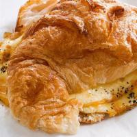Turkey Croissant · Filled with swiss cheese & bechamel.