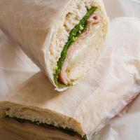 Jambon Fromage · Ham, swiss cheese, spinach.