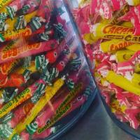 Carambar  (4 For $2) · French candy :
2 fruits 
2 caramels