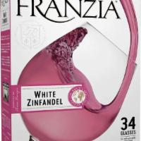 Franzia White Zinfandel (5 L) · A crisp and refreshing blush wine with delicate strawberry aromas. Serve chilled. Complement...
