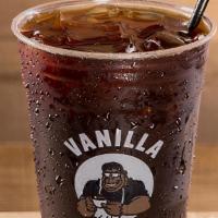 Iced Americano · A refreshing espresso based cup of artisan iced coffee for the true bean connoisseur.