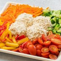 Spreads & Veggies · *serves 4-6* . Choice of spreads and vegetables.